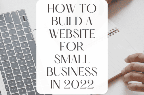 How to build a website for small business in 2022